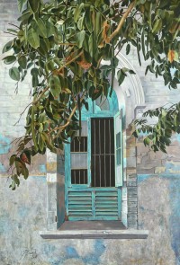 S. M. Fawad, KPT Karachi, 30 x 44 Inch, Oil on Canvas, Realistic Painting, AC-SMF-121